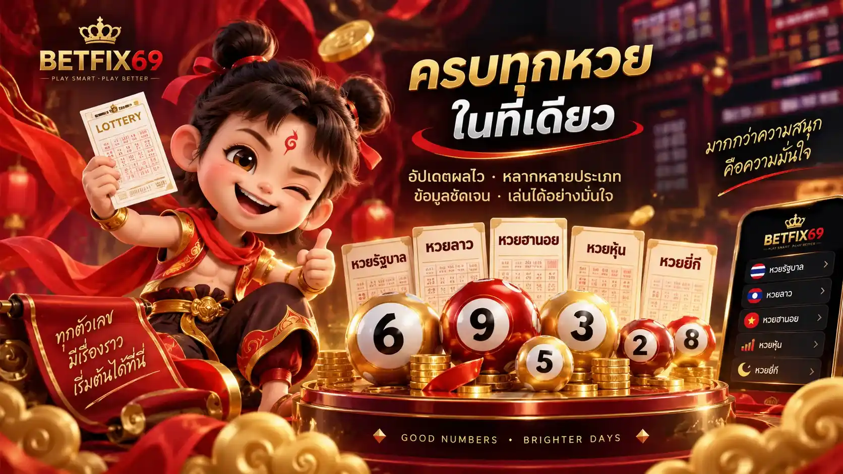 หวย BETFIX69 รวมประเภทหวยรัฐบาล หวยลาว หวยฮานอย หวยหุ้น และหวยยี่กี