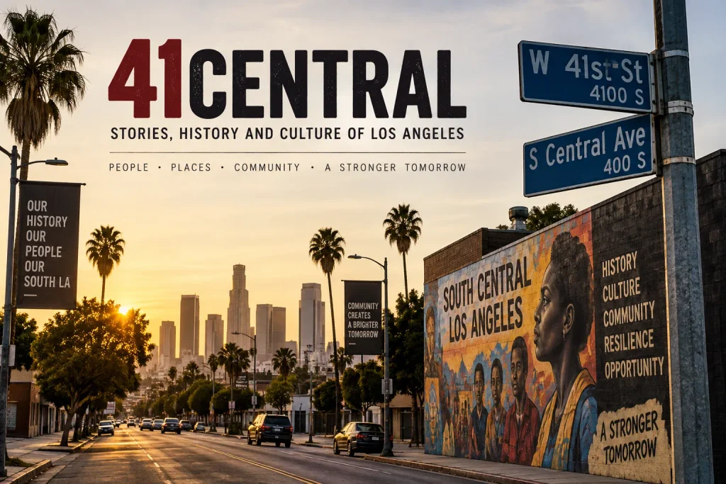 South Central Los Angeles history and culture at 41st & Central