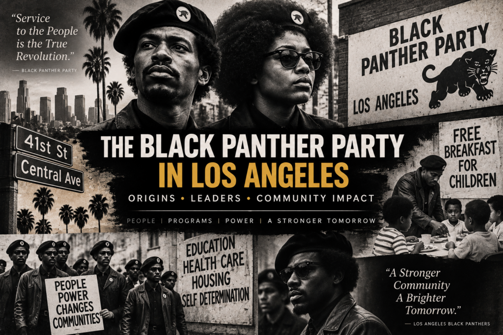 Black Panther Party in Los Angeles